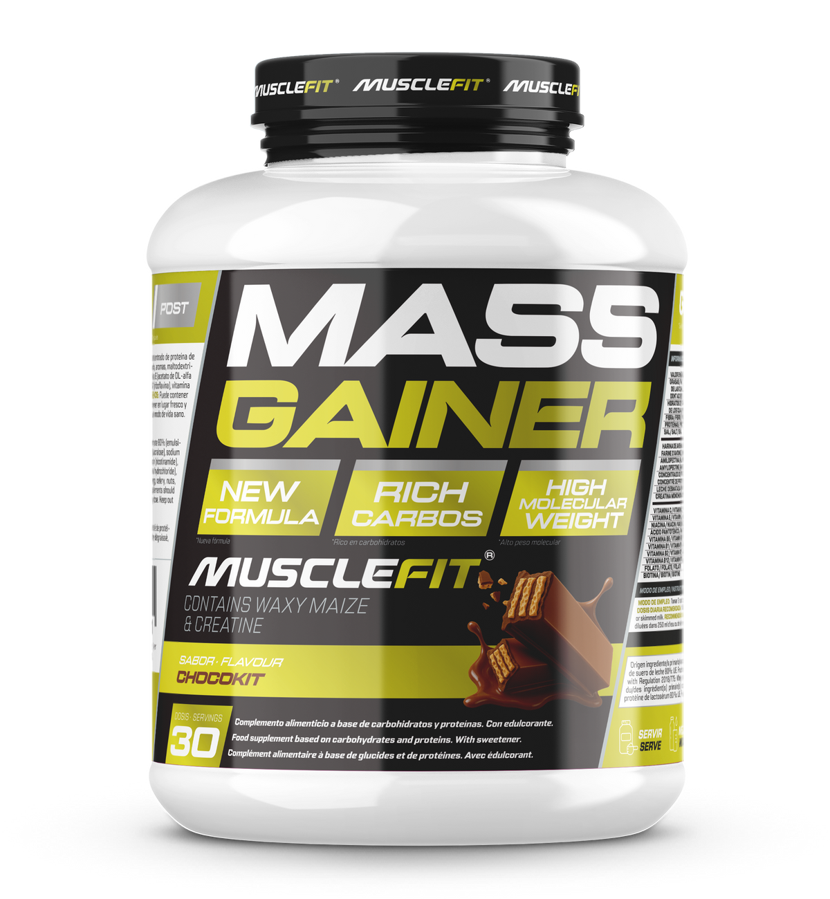 Gainer 3kg Quimi - Musclefit