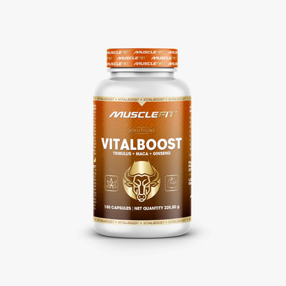 VITALBOOST - Tribulus + MACA + Ginseng - MuscleFit│180 cápsulas
