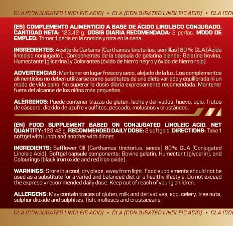 CLA MuscleFit - Acido linoleico puro para definicion y energia