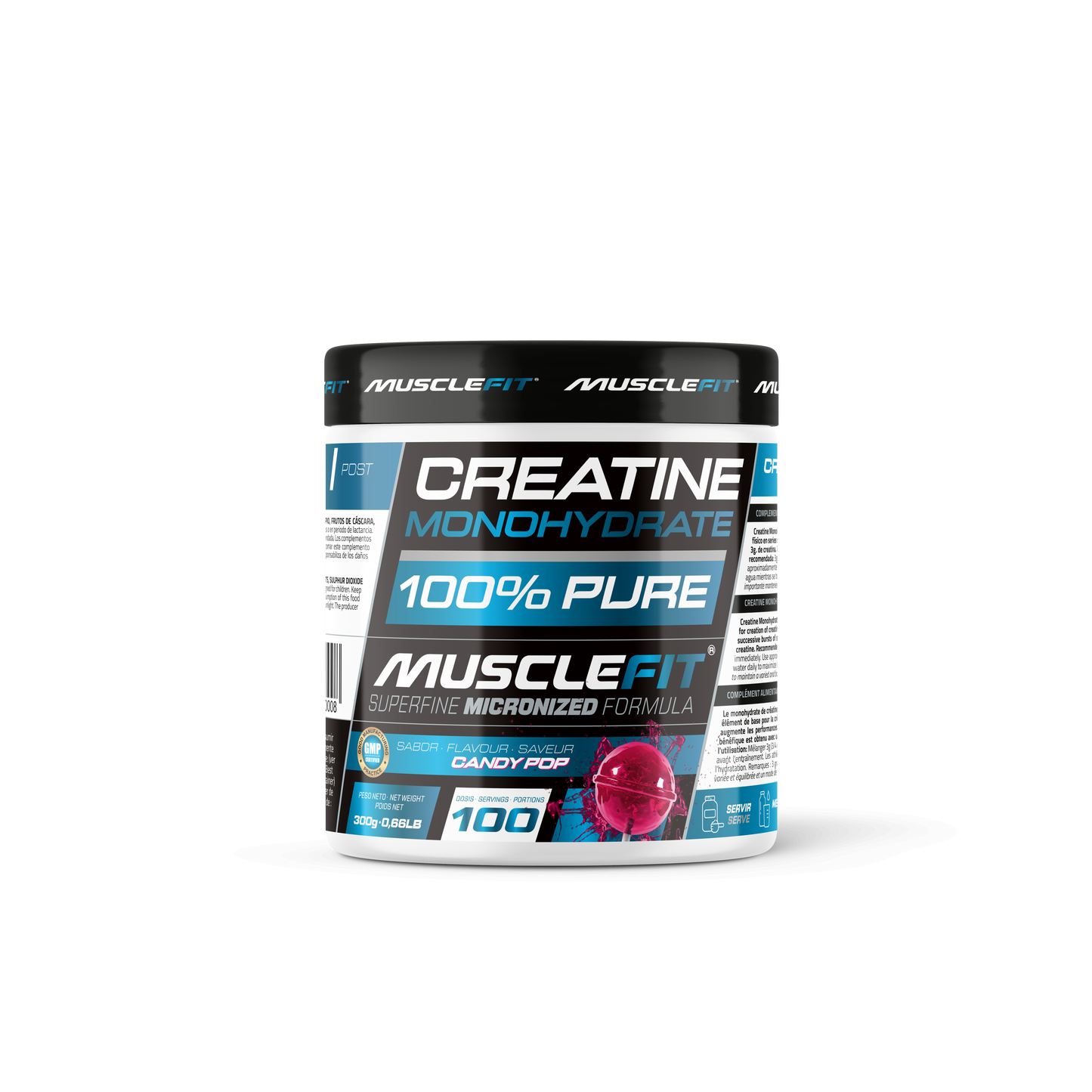 Creatina Monohidrato Micronizada 300g - MuscleFit