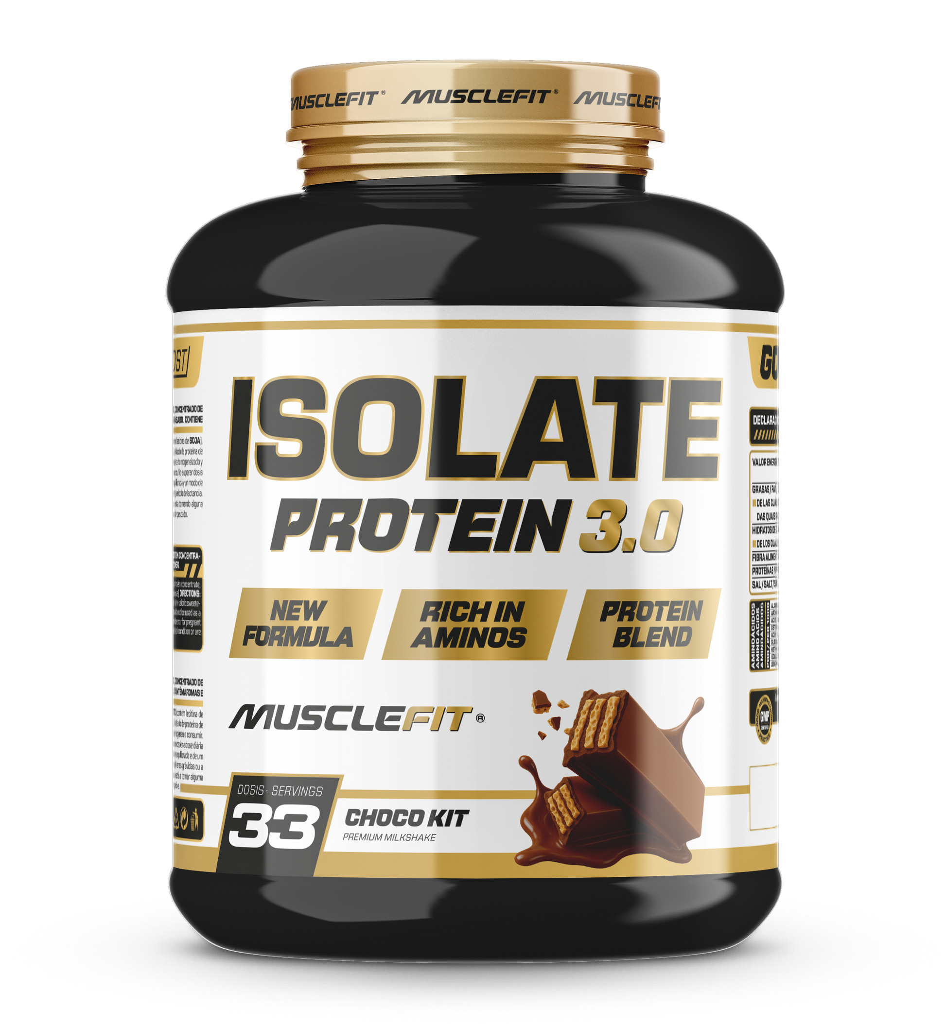 ISOLATE 3.0 BLEND PROTEIN 1kg MUSCLEFIT