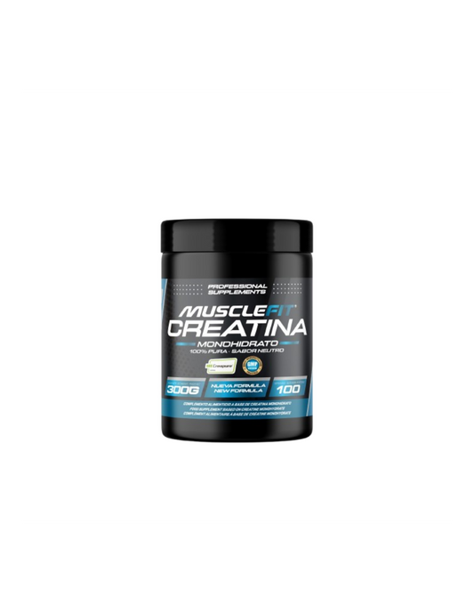 Creatina Creapure® 300g MuscleFit | Pureza y fuerza garantizadas