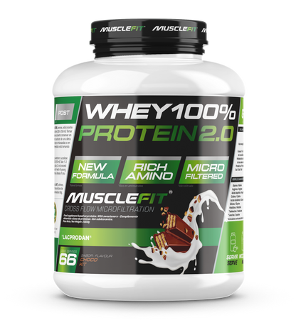 WHEY 100% Protein 2kg - MuscleFit | Creación de Músculo