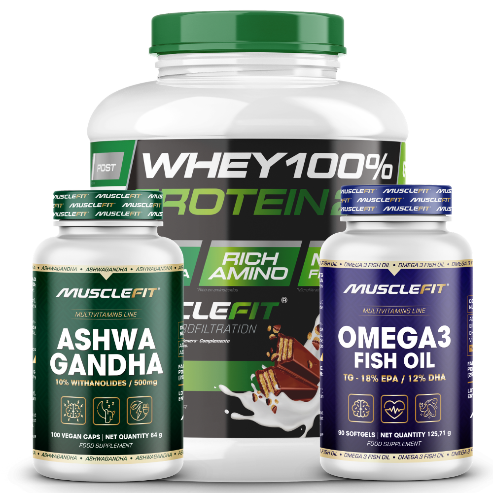 Pack Mente y Cuerpo Saludable | AllNutrition + MuscleFit bienestar total
