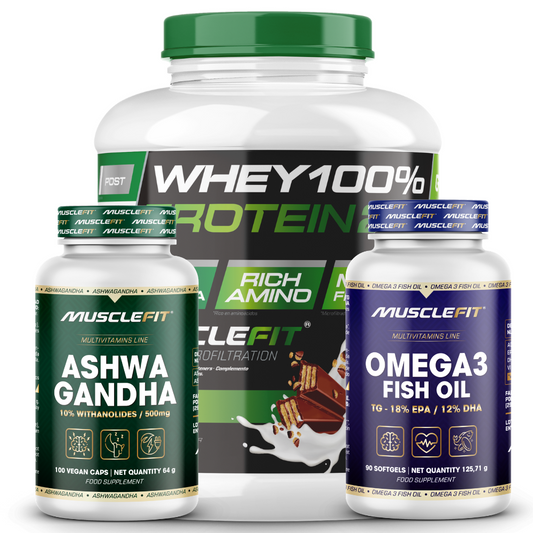 Pack Mente y Cuerpo Saludable | AllNutrition + MuscleFit bienestar total