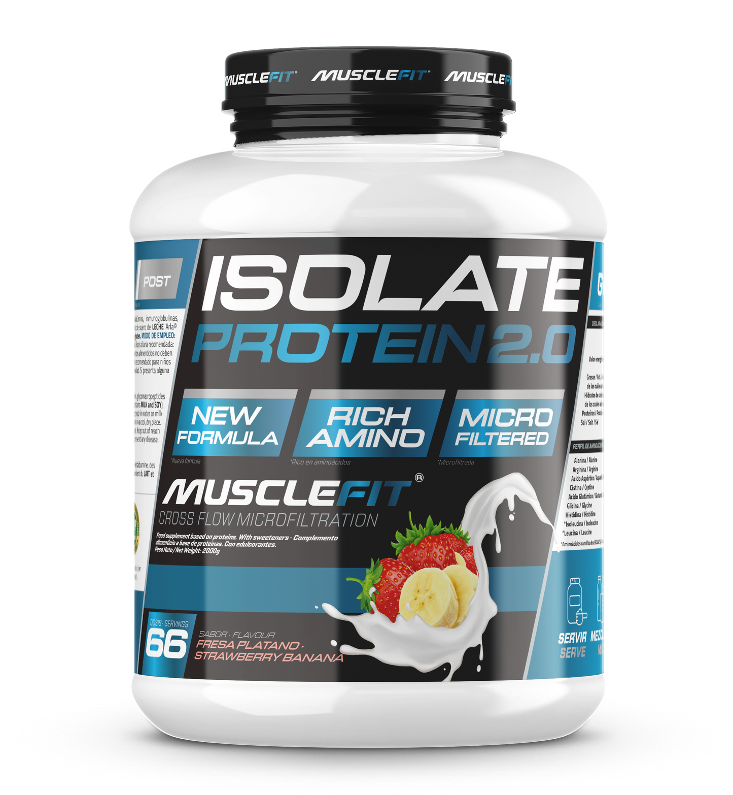 ISOLATE Protein CFM 2kg - MuscleFit | Creación de Músculo