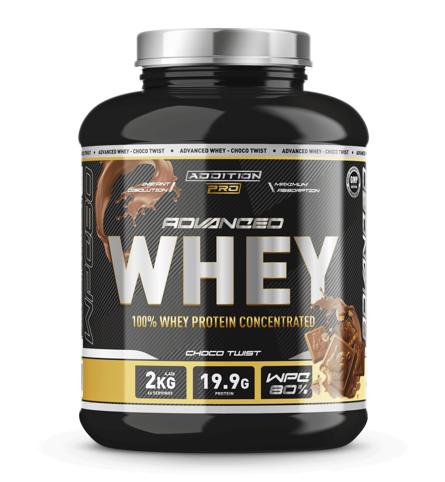 WHEY PROTEIN 2.0 NUEVA ADDITION PRO 2kg ENTREGAS 24/48 HORAS