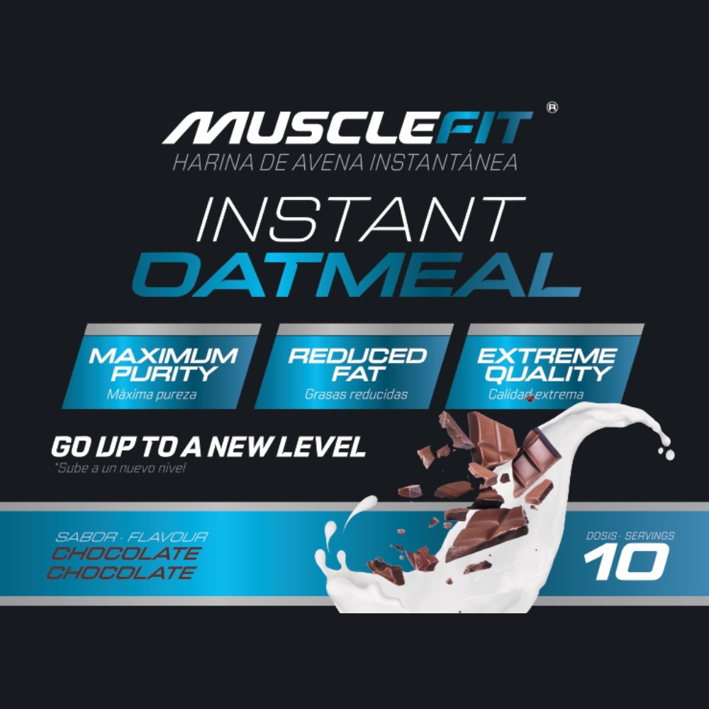 Harina de Avena 1kg MuscleFit | Oatmeal saludable y nutritiva