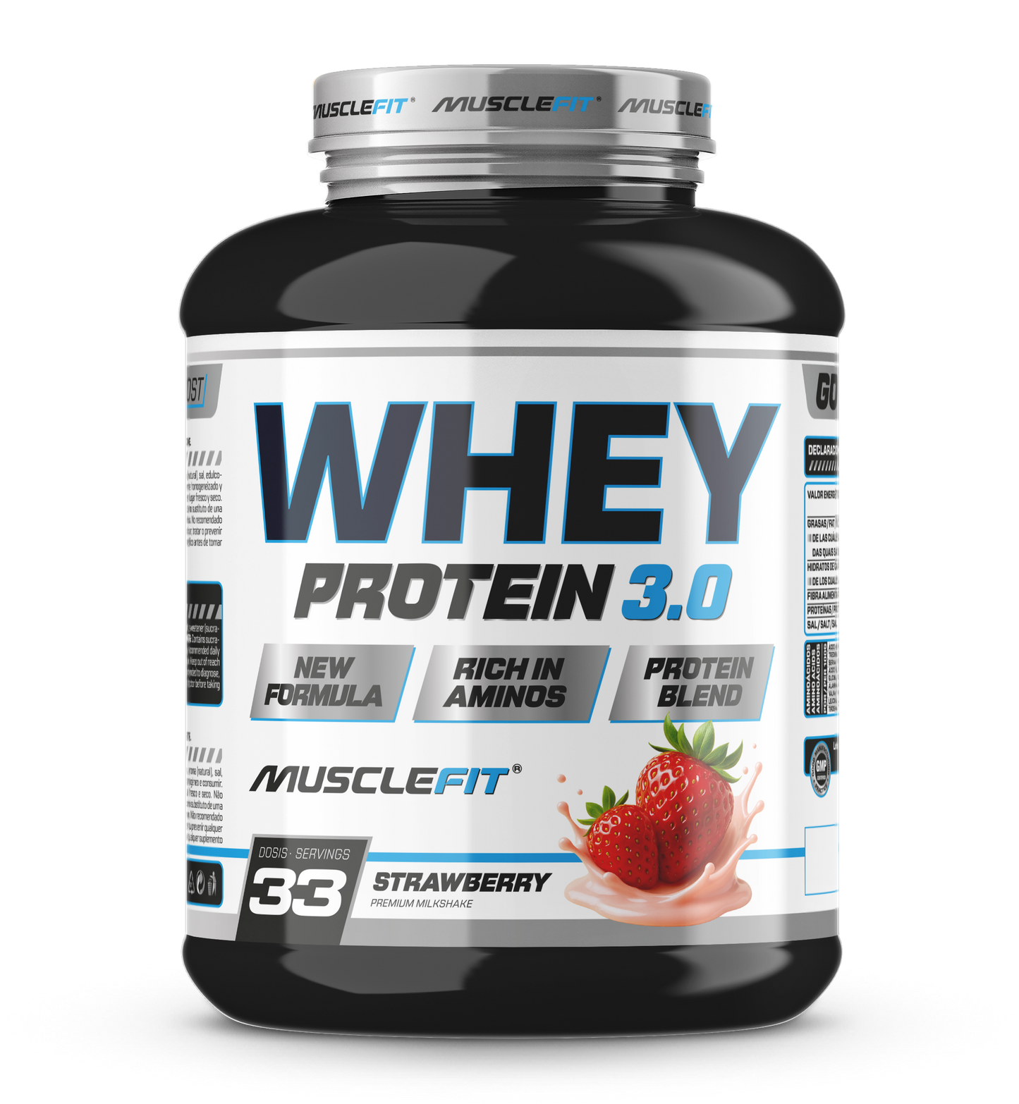 WHEY 3.0 BLEND PROTEIN 1kg MUSCLEFIT