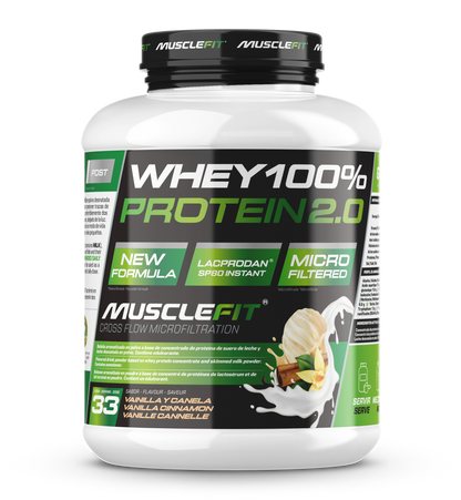 WHEY 100% Protein 1kg - MuscleFit | Creación de Músculo