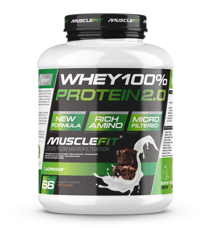 WHEY 100% Protein 2kg - MuscleFit | Creación de Músculo
