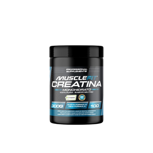 Creatina Creapure® 300g MuscleFit | Pureza y fuerza garantizadas