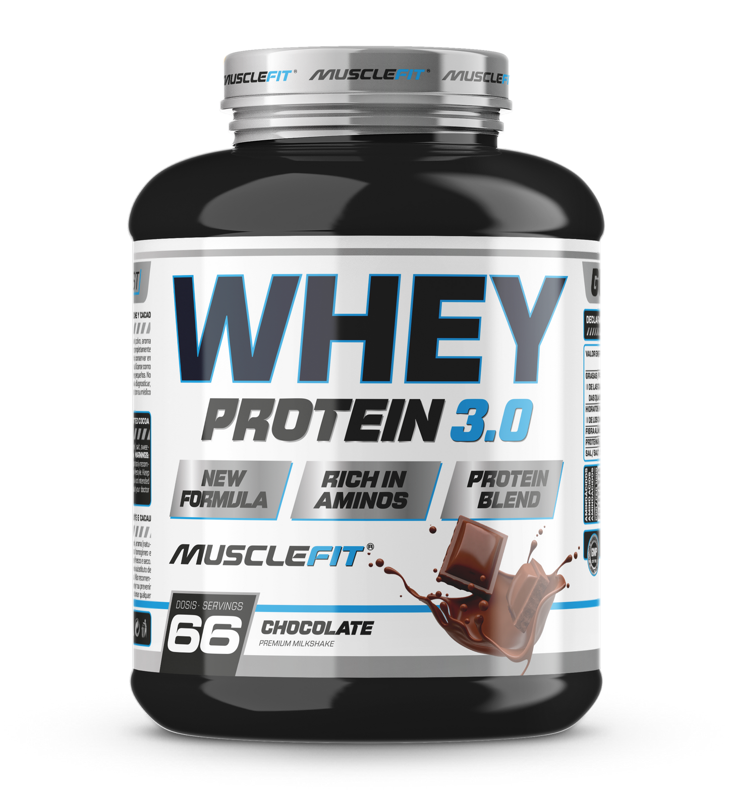 WHEY 3.0 BLEND PROTEIN 2kg MUSCLEFIT