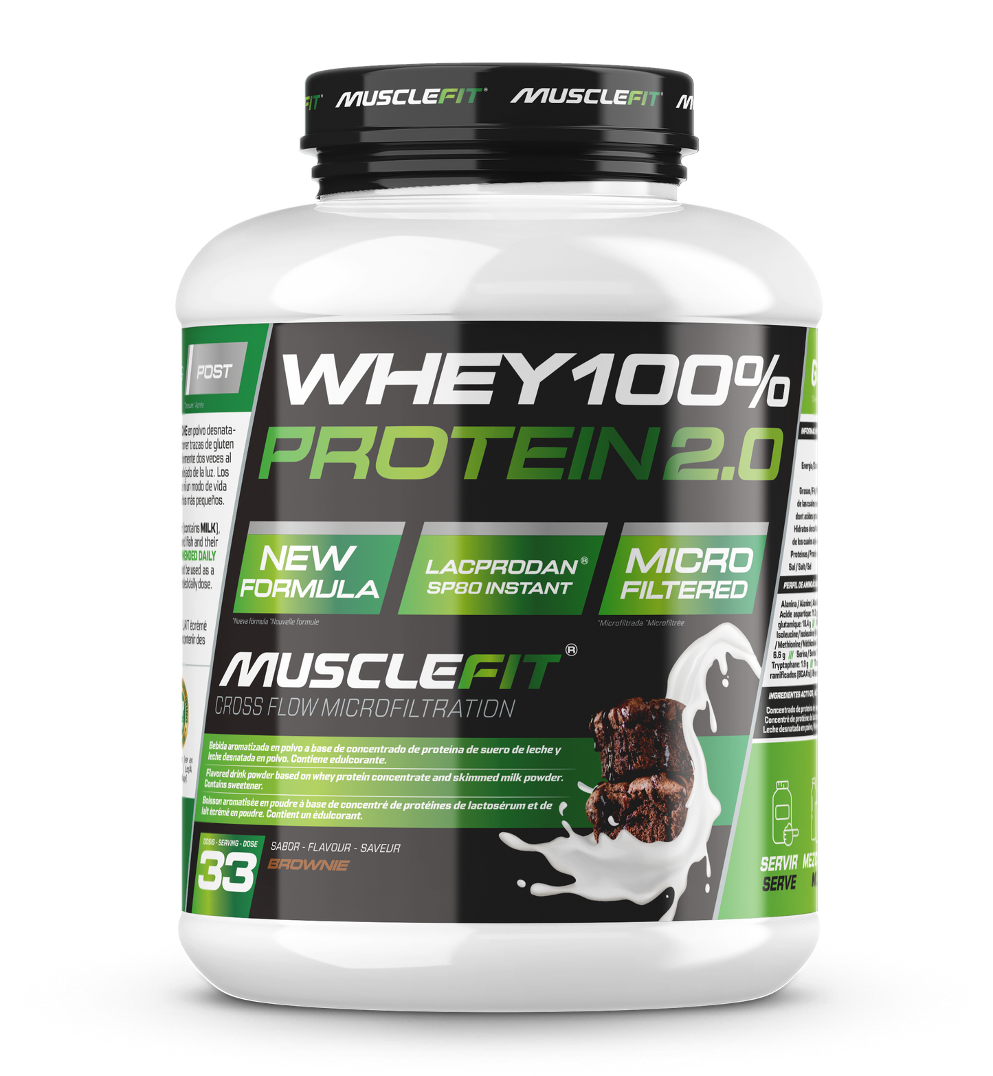WHEY 100% Protein 1kg - MuscleFit | Creación de Músculo