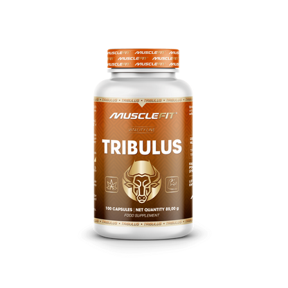 TRIBULUS 90% SAPONINAS - 100 cápsulas - (750 mg por cápsula) - MUSCLEFIT