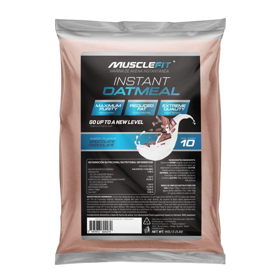 Pack Whey 2kg + Creatina + Avena 1kg | MuscleFit fuerza y energia