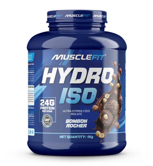 HYDRO ISO 1kg proteína isolada com colagénio Musclefit