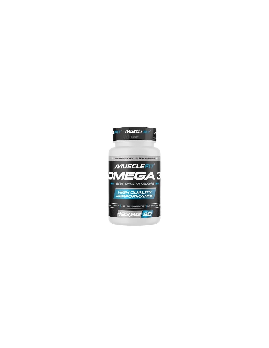 Omega 3 MuscleFit 90 cApsulas | Salud cardiovascular y cerebral